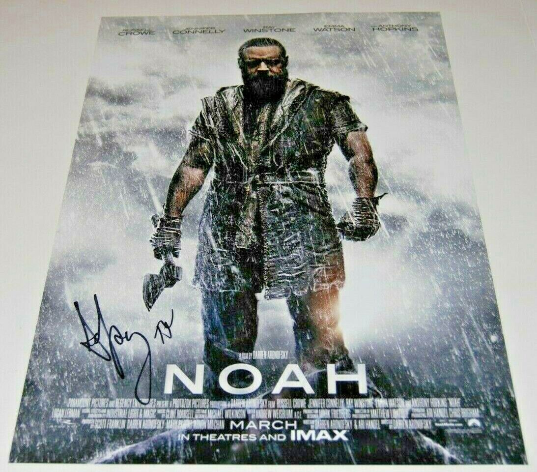 DARREN ARONOFSKY signed (NOAH) Director 12X18 movie poster Photo Poster painting *PROOF* W/COA