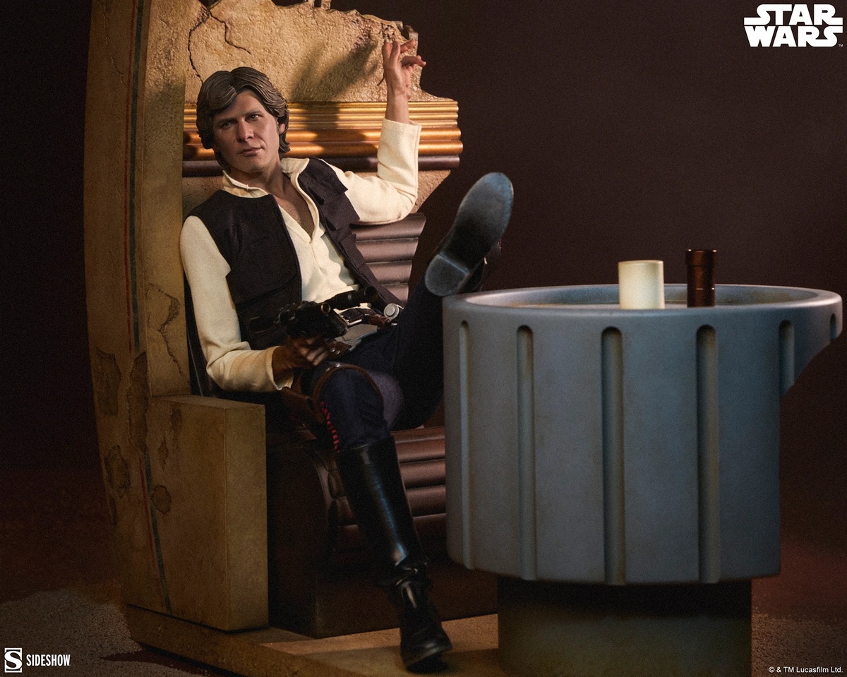 Sideshow Collectibles - Star Wars Han Solo: Sorry About the Mess Statue 300882 (Licensed)-