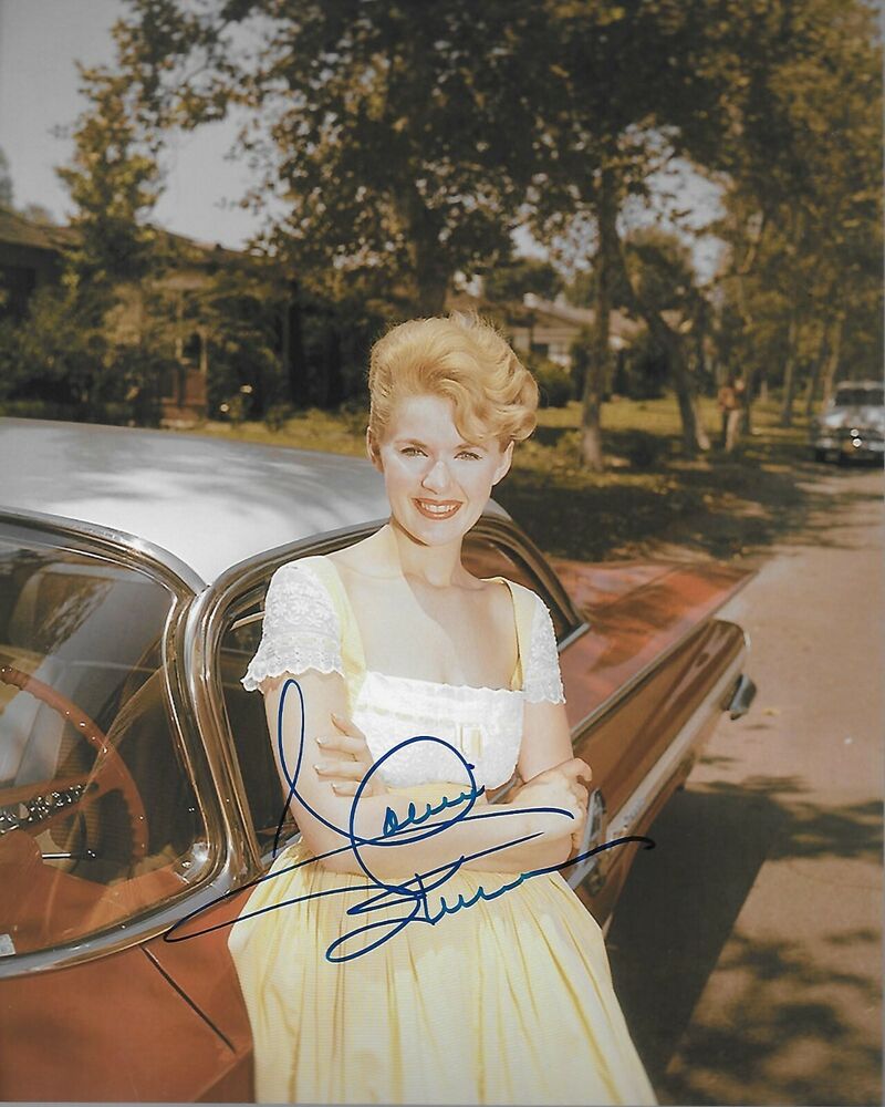 Connie Stevens Original Autographed 8X10 Photo Poster painting #65 signed at Hollywood Show