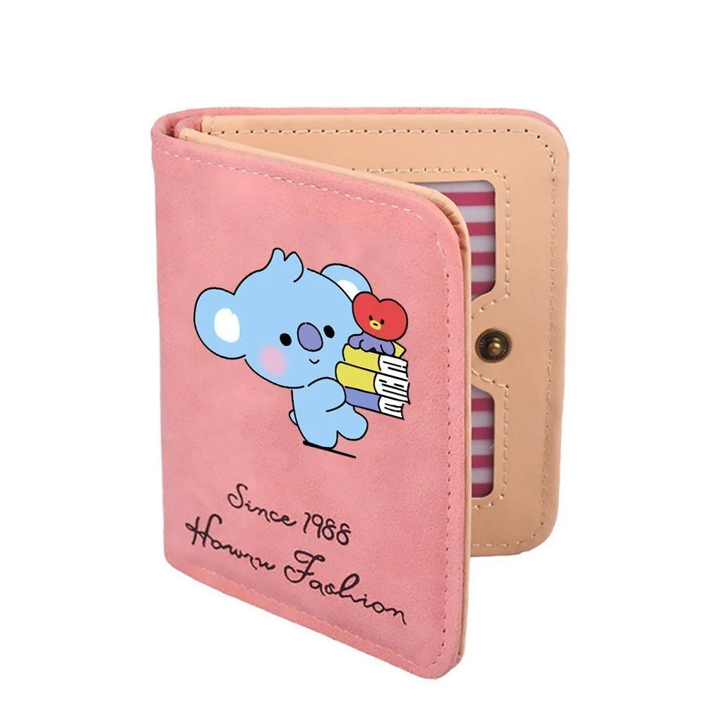 BT21 Cute Baby Candy Color Wallet