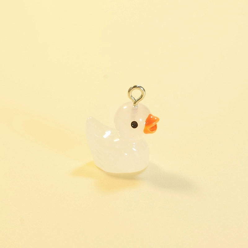Luminous Diy Jewelry Resin Accessories Handmade Material Keychain Pendant Bracelet Sheep Eye Nail Little Duck