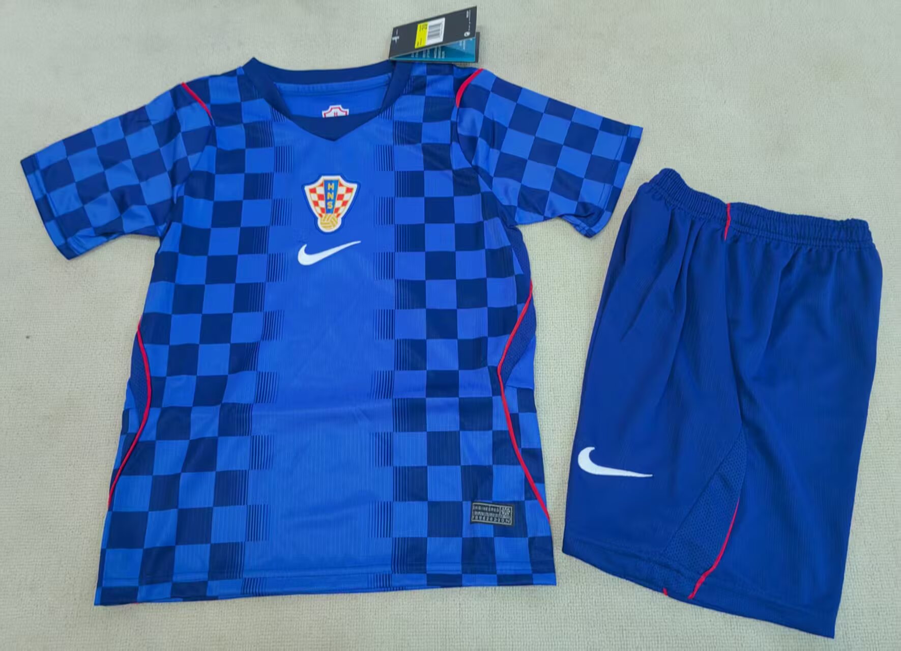 2026 Croatia Away Kids Kit Soccer Jersey Thai Quality