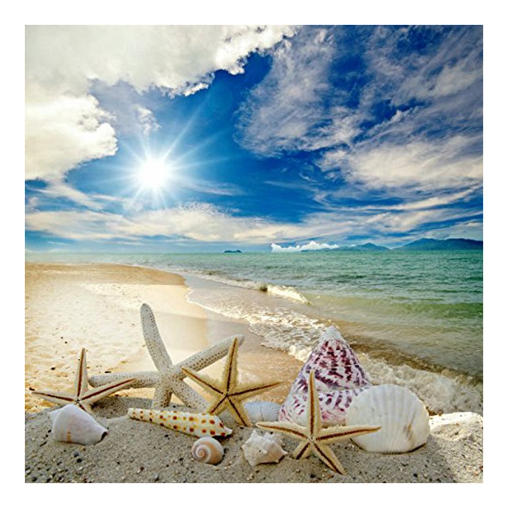 Diamond Painting - Full Round - Beach(30*30cm)