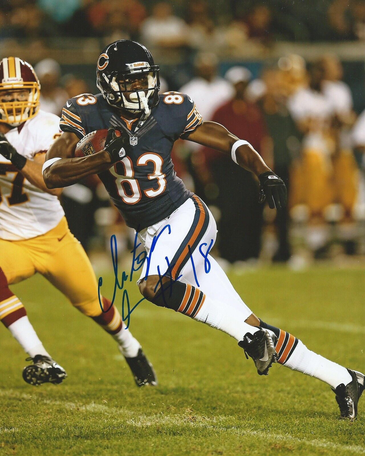 **GFA Chicago Bears *CHRIS SUMMERS* Signed 8x10 Photo Poster painting COA**