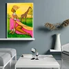 Diamond Painting -DIY Full Square Drill Woman and Deer