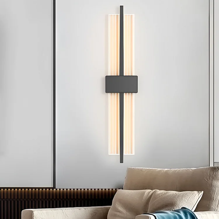 Creative Rectangle Warm Light Postmodern Wall Lamp Wall Sconces Lighting - Appledas