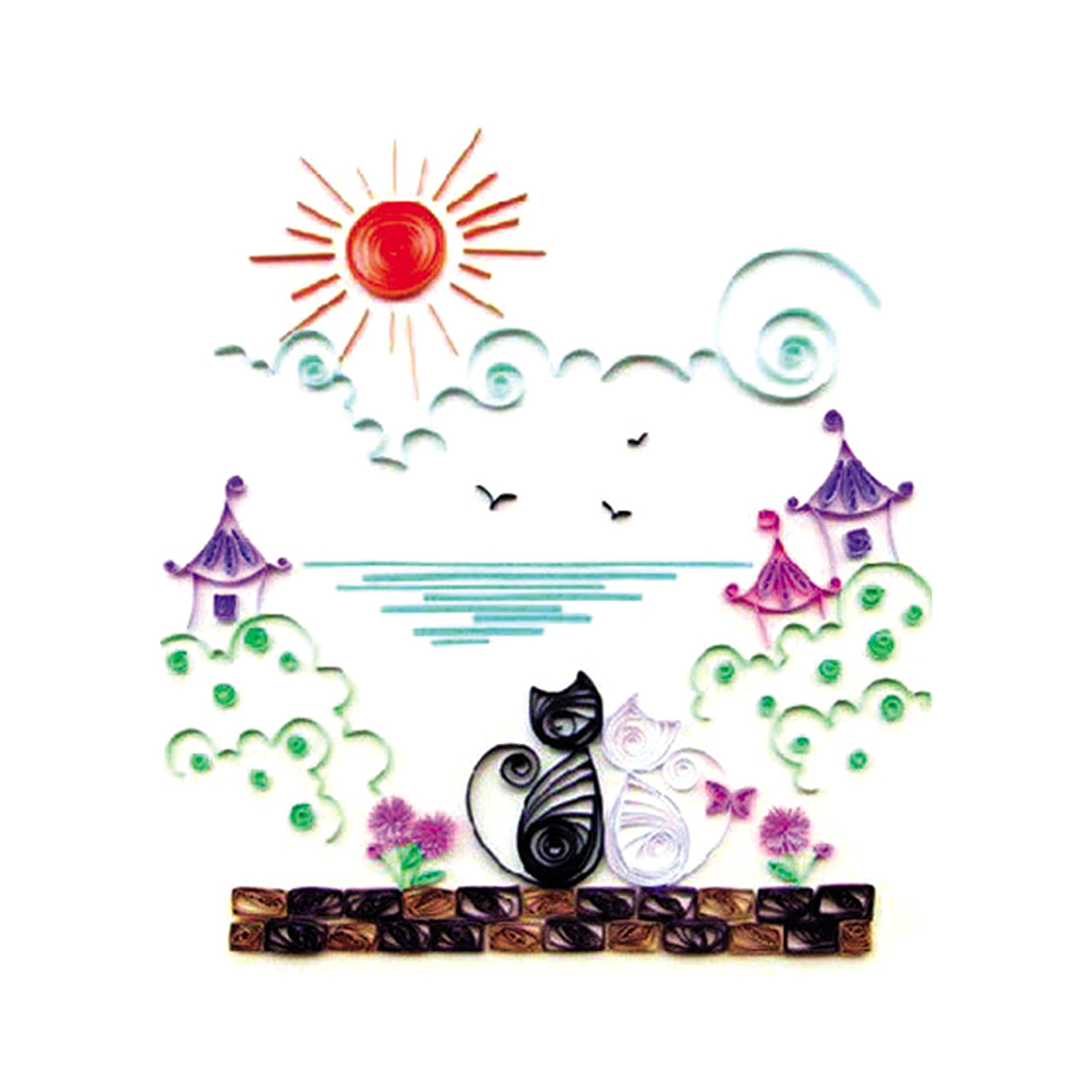 

Black Cat - Paper Quilling, 501 Original