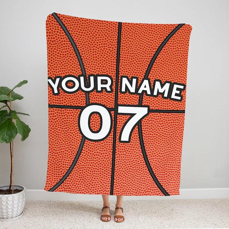 Personalized Basketball Blanket For Comfort & Unique|BKKid241
