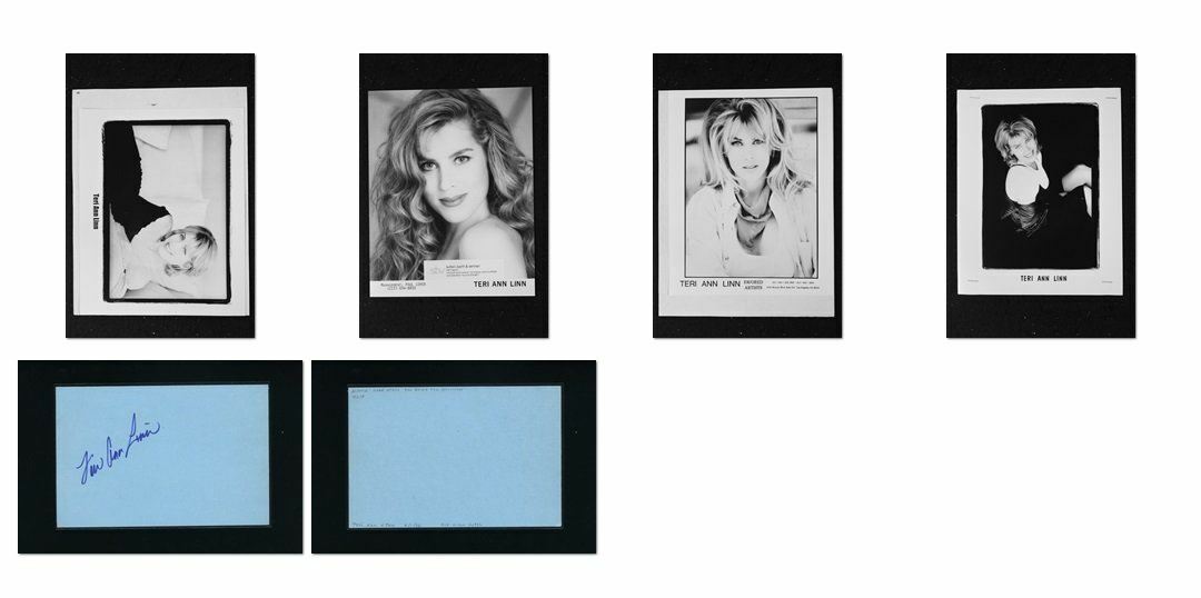 Teri Ann Linn - Signed Autograph and Headshot Photo Poster painting set - Bold & the Beautiful