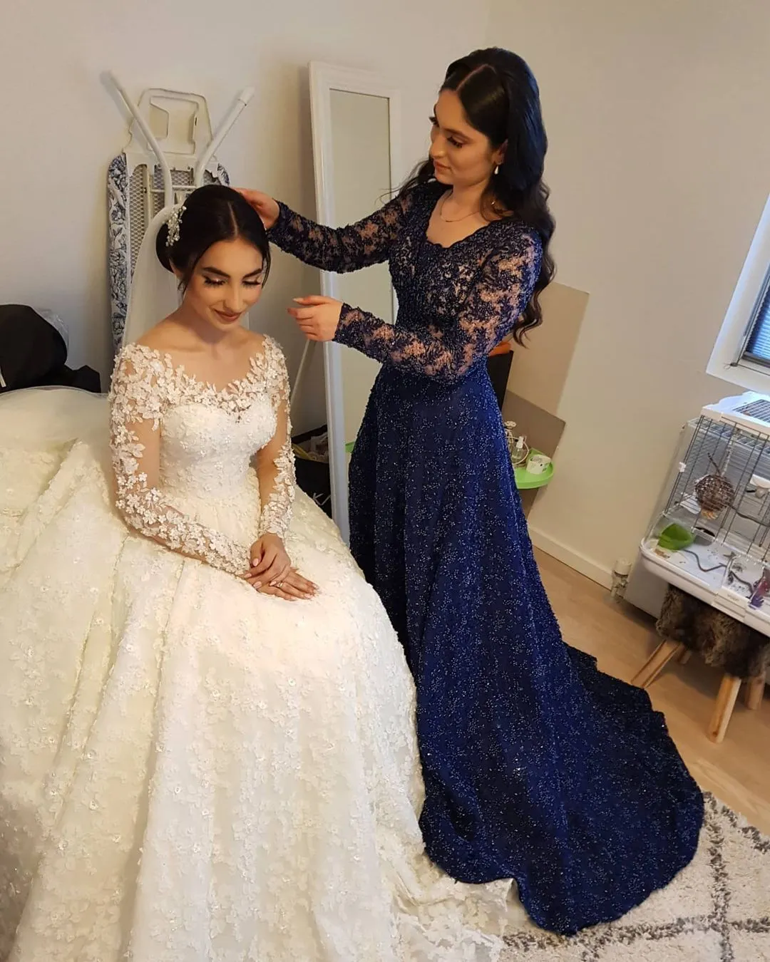 Princess Wedding Dress With Halter Neck Elegant Bridal