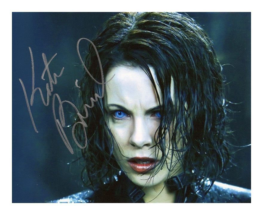 KATE BECKINSALE AUTOGRAPHED SIGNED A4 PP POSTER Photo Poster painting PRINT 19