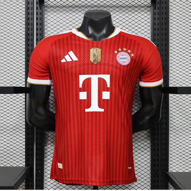 Player Edition-Bayern 26/27 Home Football Jersey - Champion's Shield1:1 Thai Quality