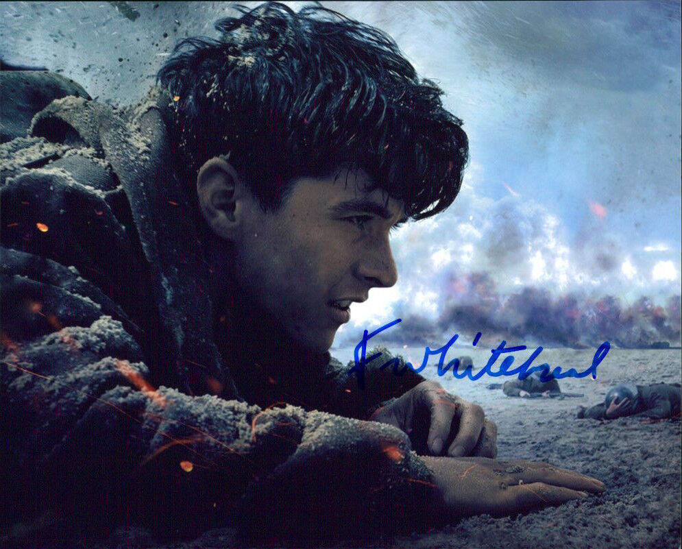 Fionn Whitehead (Dunkirk) signed authentic 8x10 Photo Poster painting COA