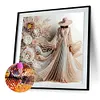 Elegante Dame - speziell geformte Diamond Painting - 30*30cm