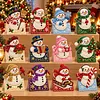 12Pcs DIY Pearl Diamond Painting Christmas Cards, 3D Greeting Card Craft Kits with Resin Pearls, Handmade Holiday Cards for Adults, Christmas Gifts & Decorations