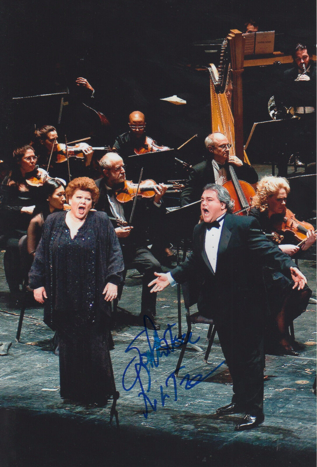 Salvatore Licitra Opera signed 8x12 inch Photo Poster painting autograph