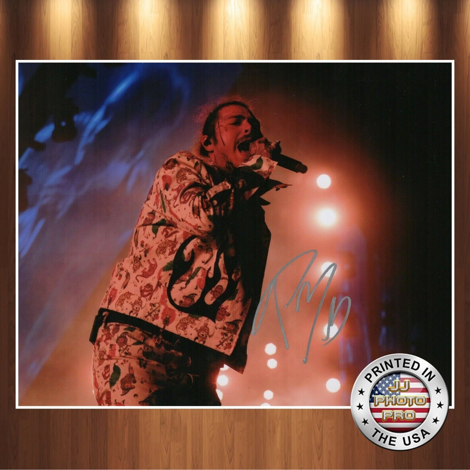 Post Malone Autographed Signed 8x10 Photo Poster painting REPRINT