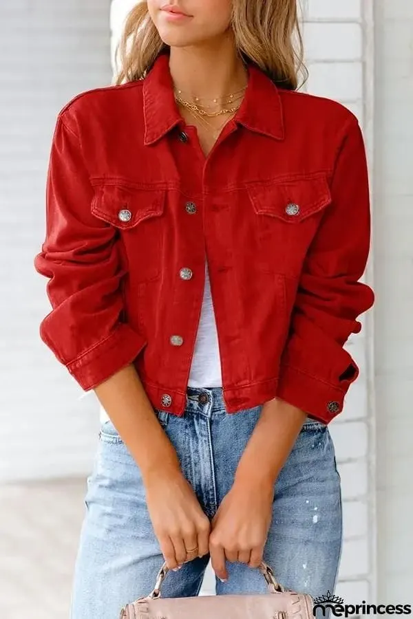 Plain Simple Denim Jacket