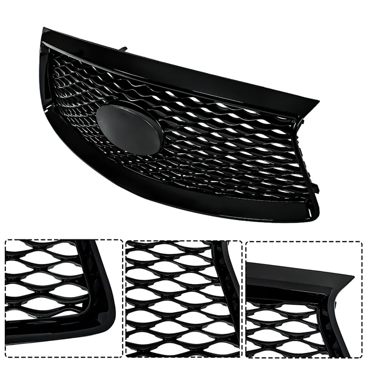 SEBLAFF Front Bumper Grille Gloosy Black Grill With Camera Option Replacement for 2016 2017 2018 2019 2020 QX60 623109NC0B