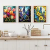 6Pack Flower-Full Round Diamond Painting(30x40cm)