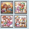 (US Local)4Pack Old Couple-Crystal Rhinestone Diamond Painting(30x30cm)