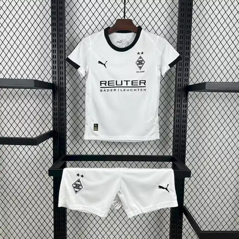 25/26 Kids Borussia Mönchengladbach Soccer Jersey Home
