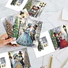 6PCS DIY Diamond Art Greeting Cards Christmas Mouse Congratulations Cards & Gift