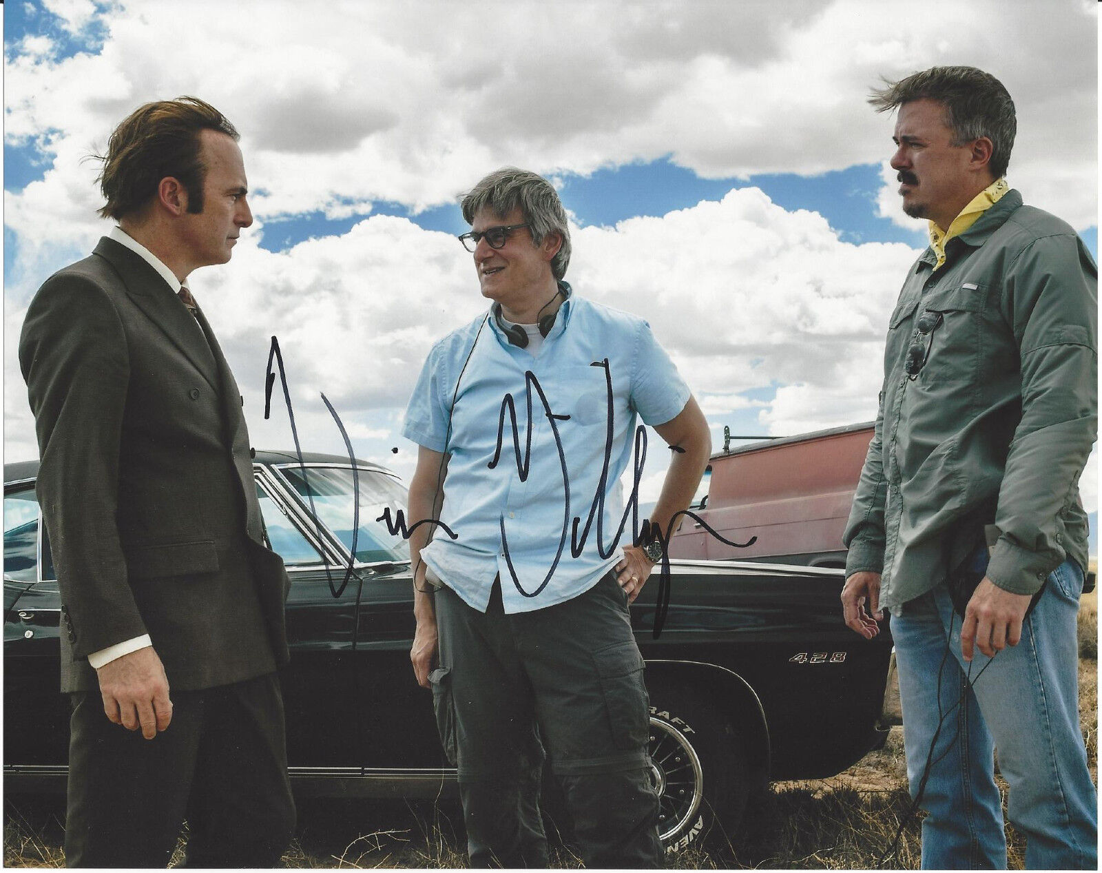 VINCE GILLIGAN SIGNED AUTHENTIC 'BETTER CALL SAUL' 8X10 Photo Poster painting w/COA BREAKING BAD