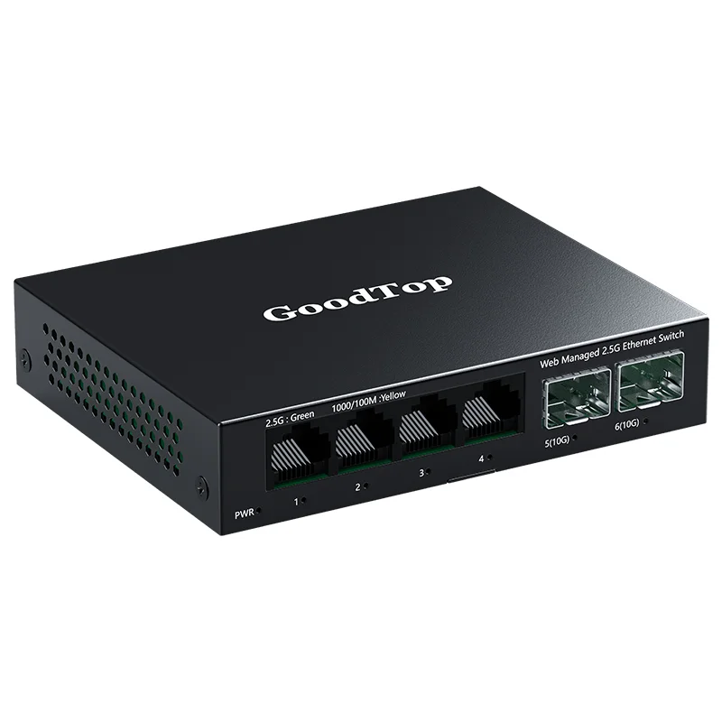 ルーター・ネットワーク機器 GoodTop 8-Port 10G Managed Switch ルーター・ネットワーク機器 GoodTop 8-Port 10G Managed Switch