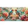 Magpy On Branches-11CT Stamped Cross Stitch 150*75cm/59.06*29.53in (Big Size) tapestrymarket
