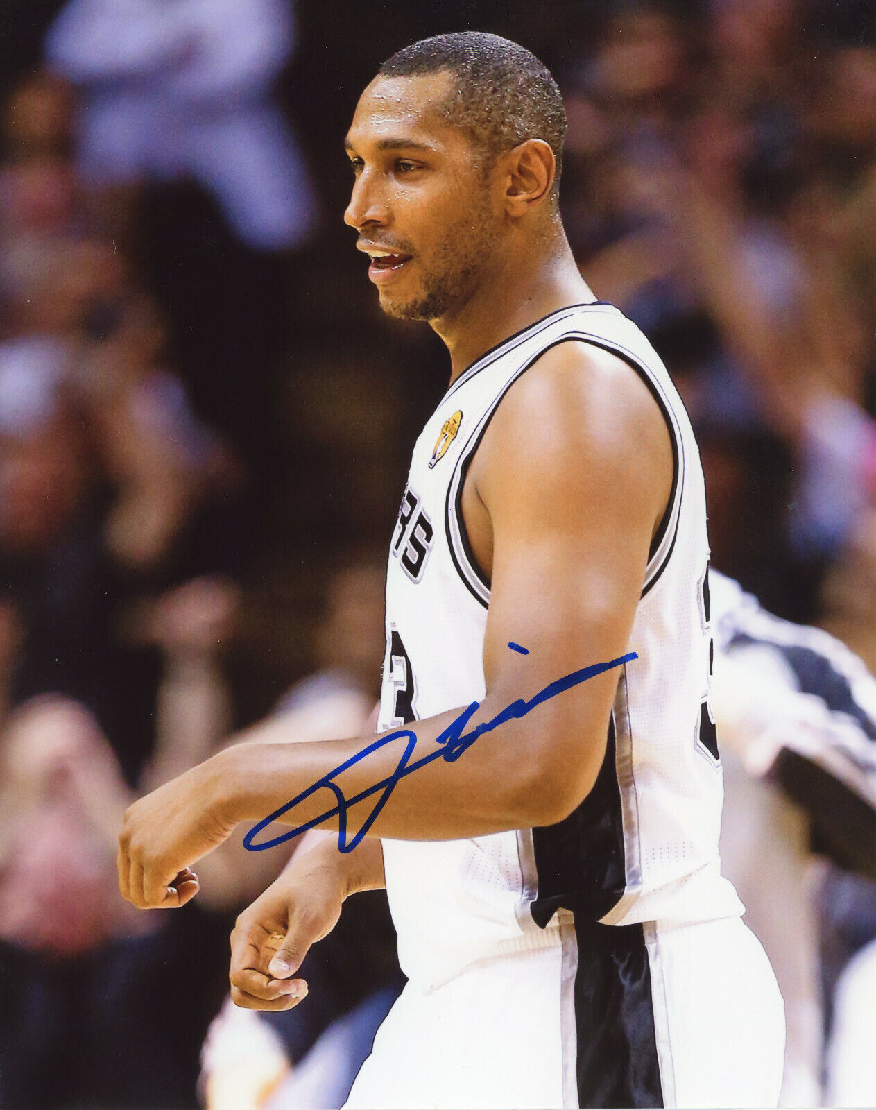 Boris Diaw Autographed 8x10 San Antonio Spurs#S1493