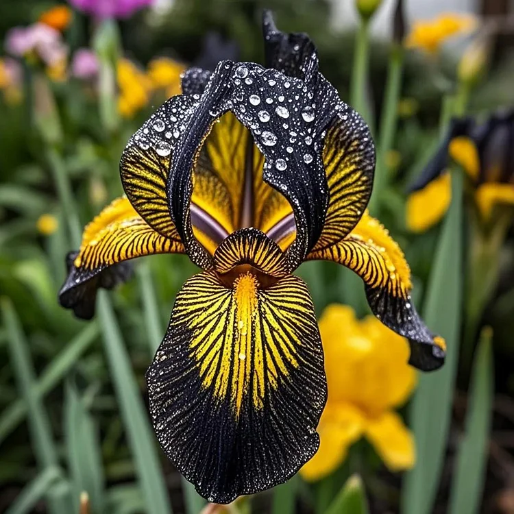 Golden Panther-Rare Iris Bulbs⚜️
