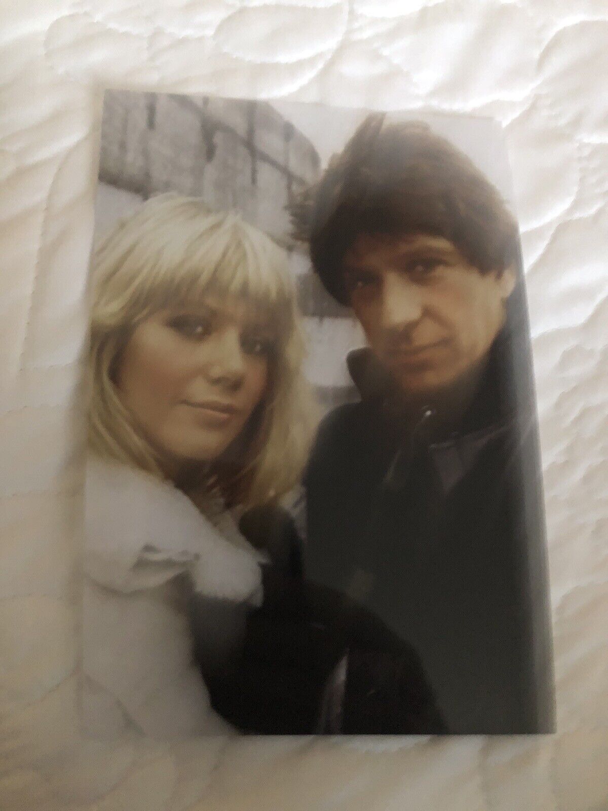 MICHAEL BRANDON & GLYNIS BARBER (DEMPSEY & MAKEPEACE) UNSIGNED Photo Poster painting- 6x4”