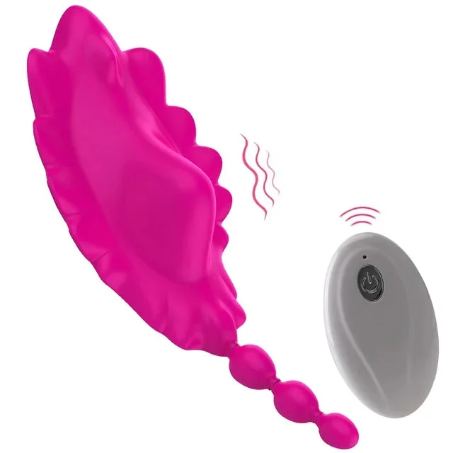 Wearable Panty Clitoral Vibrators G Spot Butterfly Vibrator with Remote Control 10 Vibration Massager Clitorals Stimulator Vibrating Panties Sex Toy for Women