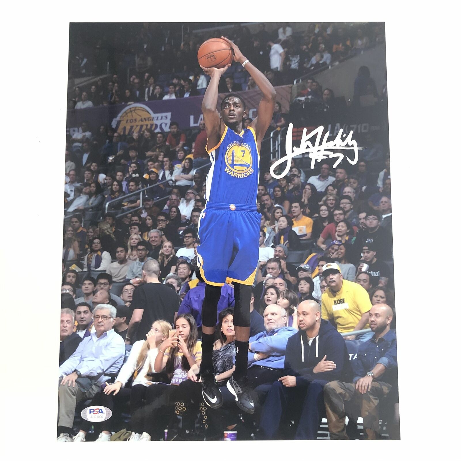 Justin Holiday signed 11x14 Photo Poster painting PSA/DNA Golden State Warriors Autographed