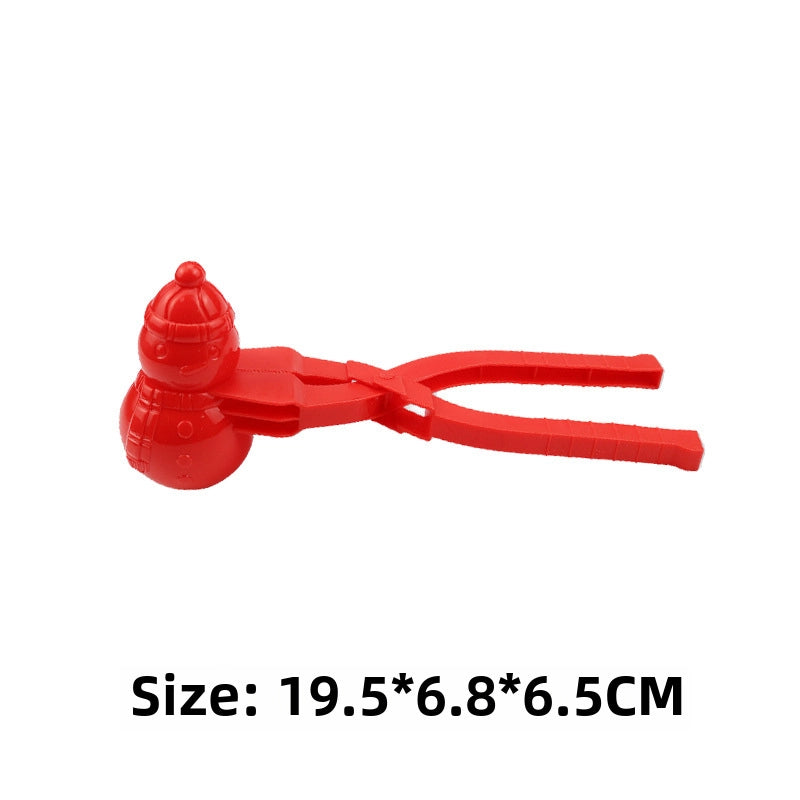 Children’s Winter Outdoor Toy Snow Clip Snowball Fight Artifact Snowflake Love Snowball Clip Play Snow Toy Sand Mold