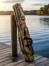 2 Layers 600D Oxford Fishing Pole Case & Bag Fishing Pole Storage Bag for Travel