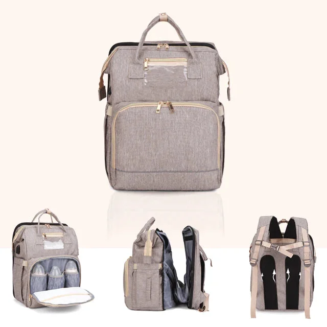 Lightweight Portable Folding Backpack & Baby Bed