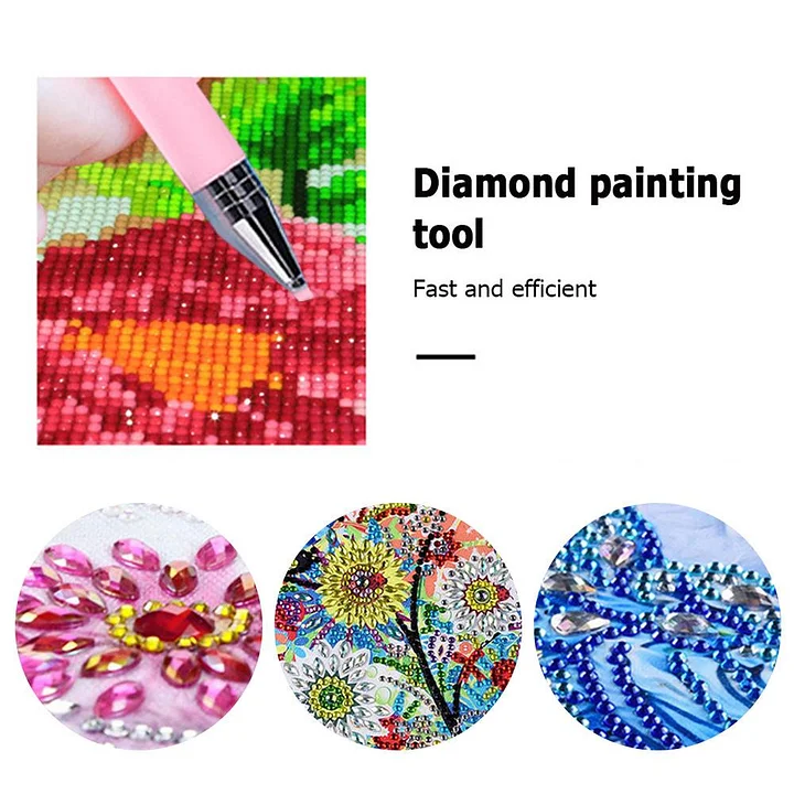  Pink Diamond Pattern Diamond Painting Kits Square