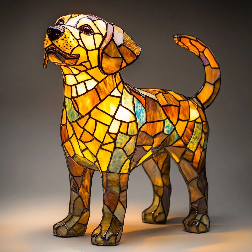 Schnauzer Lamp