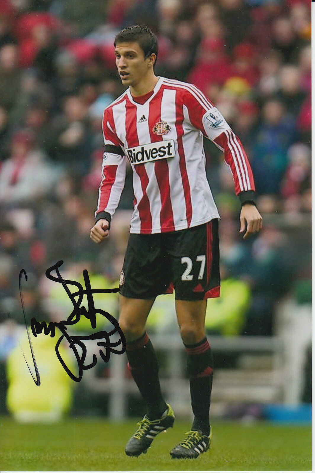 SUNDERLAND HAND SIGNED SANTIAGO VERGINI 6X4 Photo Poster painting 2.