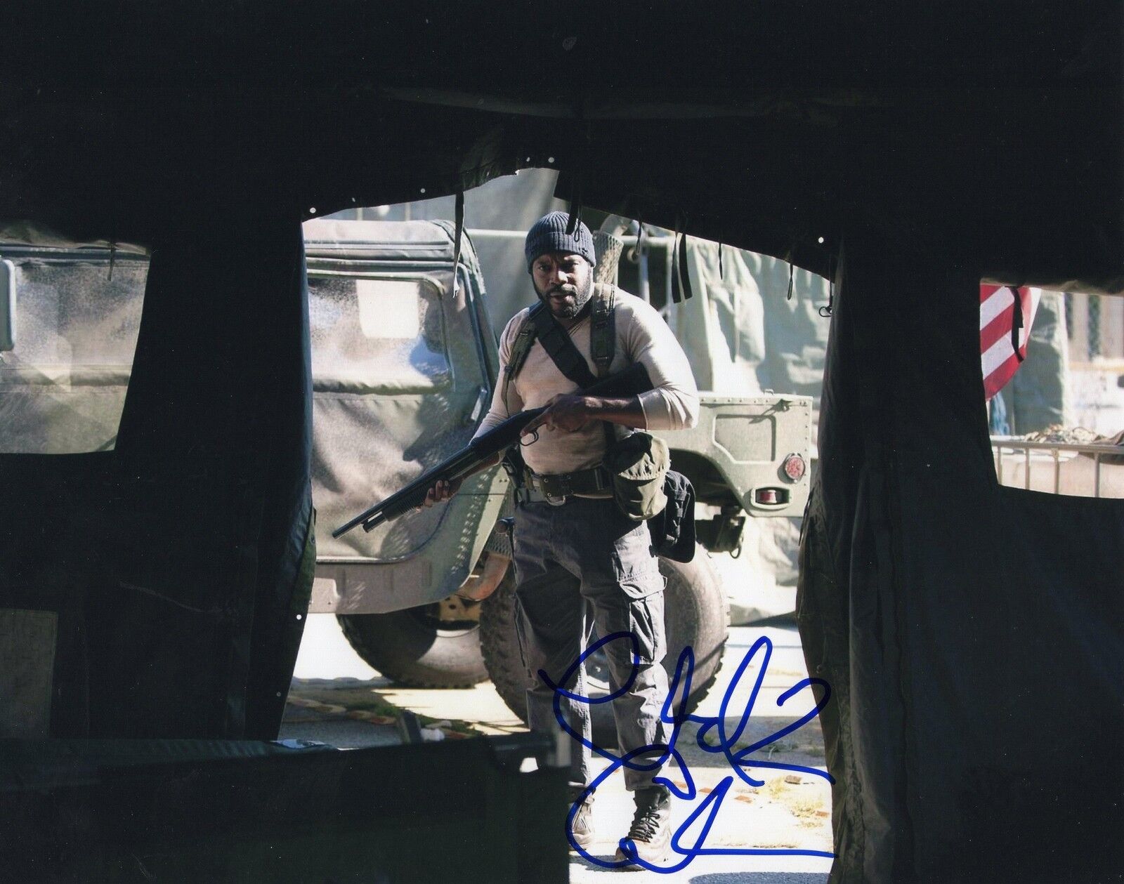 Chad L. Coleman The Walking Dead Tyreese Signed 8x10 Photo Poster painting w/COA #2