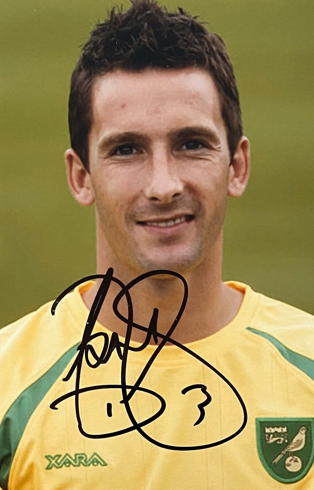 Adam Drury Hand Signed 6X4 Photo Poster painting - Norwich City