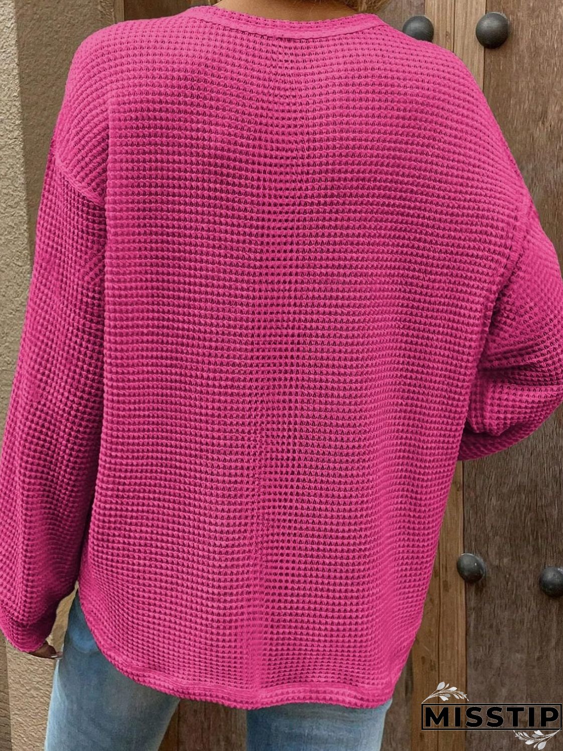 Round Neck Long Sleeve T-Shirt