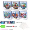 6pcs DIY Fish Tank Diamond Painting Greeting Cards
