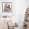 Christmas Bear - Crystal Rhinestone Diamond Painting