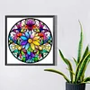 Flower - Round AB Drills Diamond Painting(45*45cm)