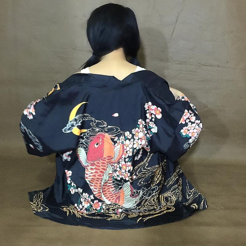 The Carp Japnaese Style Kimono Yukata weebmemes