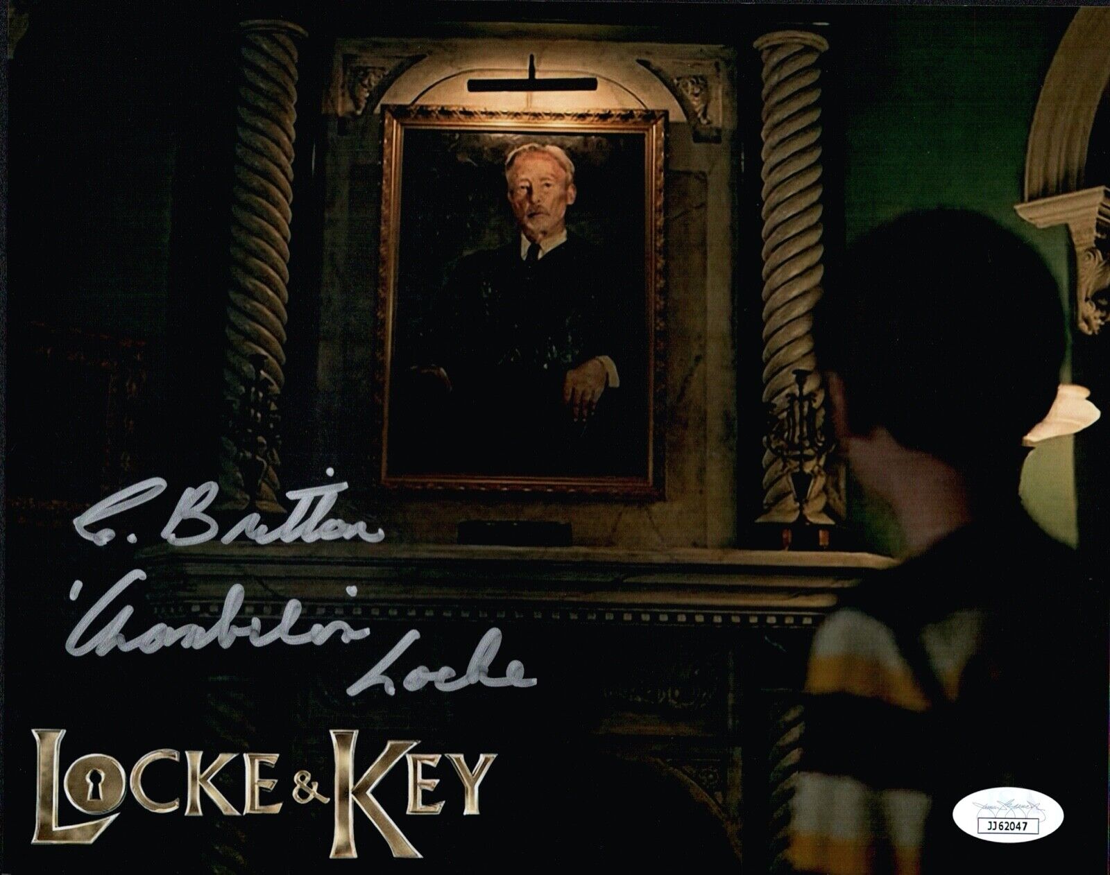 CHRIS BRITTON Signed LOCKE & KEY 8x10 Photo Poster painting CHAMBERLIN Autograph JSA COA Cert