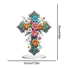 Acrylic Cross Flower - 5D DIY Craft Ornament